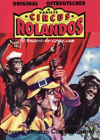 Les cirques d'Allemagne de l'Est (18): le Zirkus Rolandos