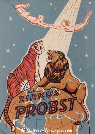 Les cirques d'Allemagne de l'Est (19): le Zirkus Probst