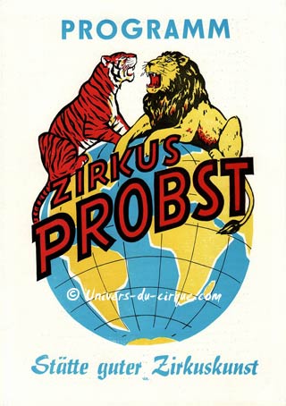Les cirques d'Allemagne de l'Est (19): le Zirkus Probst