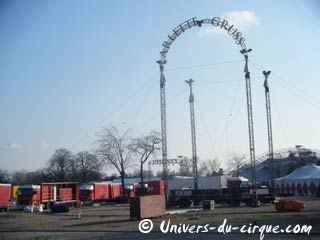 Paris: le cirque Arlette Gruss a quitté la Pelouse de Reuilly