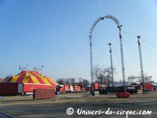 Paris: le cirque Arlette Gruss a quitté la Pelouse de Reuilly
