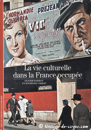 Nouveau livre: la vie culturelle dans la France occupée