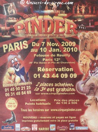 Pinder à Paris: le spectacle continue!