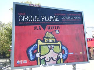 Paris: fin de séjour le 20 décembre prochain pour le cirque Plume au Parc de la Villette