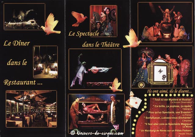 Paris: réveillons magiques à bord de Métamorphosis les 24 et 31 décembre 2009