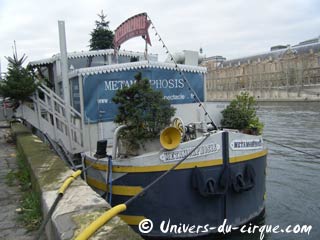Paris: réveillons magiques à bord de Métamorphosis les 24 et 31 décembre 2009