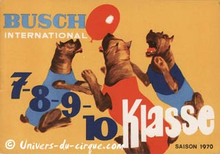 Les cirques d'Allemagne de l'Est (23): petit supplément de programmes pour les collectionneurs