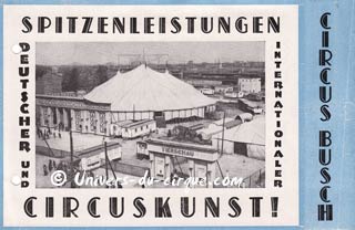 Disparition d'Otto Netzker, fondateur du cirque d'Etat d'Allemagne de l'Est
