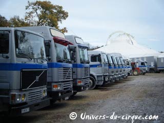 Les débuts de tournée 2010 des principaux cirques français