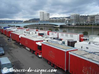 Seine Maritime: derniers jours du cirque Arlette Gruss à Rouen
