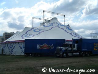 Tournées des principaux cirques français en mars 2010 