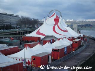 Tournées des principaux cirques français en mars 2010 