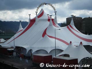 Tournées des principaux cirques français en mars 2010 