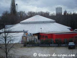 La pittoresque semie-construction du Cabaret Sauvage à Paris