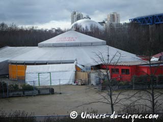 La pittoresque semie-construction du Cabaret Sauvage à Paris