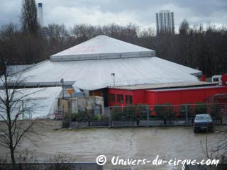 La pittoresque semie-construction du Cabaret Sauvage à Paris