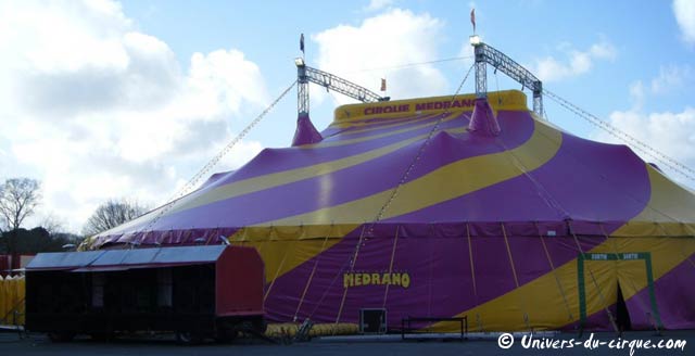 Loire-Atlantique: retour en images sur le séjour 2010 du cirque Medrano à Nantes