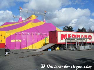 Loire-Atlantique: retour en images sur le séjour 2010 du cirque Medrano à Nantes