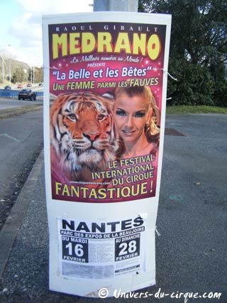 Loire-Atlantique: retour en images sur le séjour 2010 du cirque Medrano à Nantes