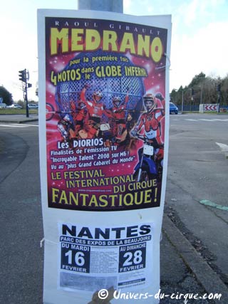 Loire-Atlantique: retour en images sur le séjour 2010 du cirque Medrano à Nantes