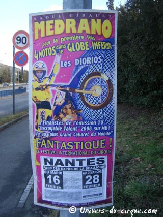 Loire-Atlantique: retour en images sur le séjour 2010 du cirque Medrano à Nantes