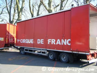 Maine-et-Loire: le cirque Amar arrive à Angers