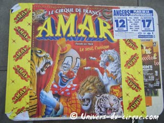 Maine-et-Loire: le cirque Amar arrive à Angers
