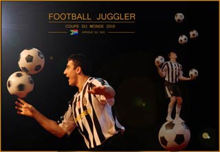 Talents and Productions présente Football Juggler