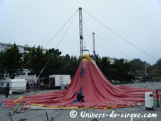 Loire-Atlantique: l'école du cirque Micheletty présente à la Baule jusqu'au 31 mai 2010