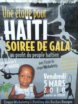 Loire-Atlantique: l'école du cirque Micheletty présente à la Baule jusqu'au 31 mai 2010