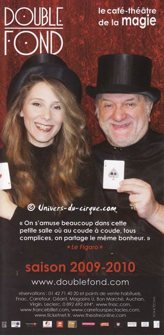 Le spectacle continue au Double Fond, le café-thétre de la magie à Paris