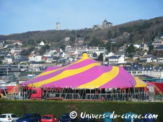 Seine-maritime: le cirque Medrano à Fécamp en images (01)