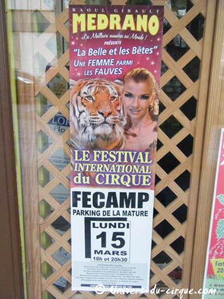 Seine-maritime: le cirque Medrano à Fécamp en images (01)