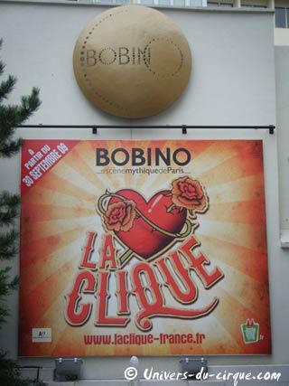 Paris: derniers jours de la Clique à Bobino