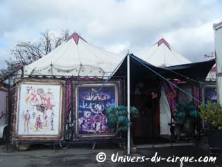Paris: le cirque Diana Moreno-Bormann fidèle au poste