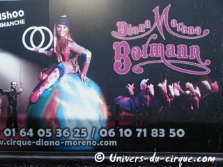 Paris: le cirque Diana Moreno-Bormann fidèle au poste
