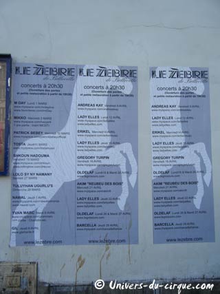 Paris: le Zèbre continue de caracoler à Belleville