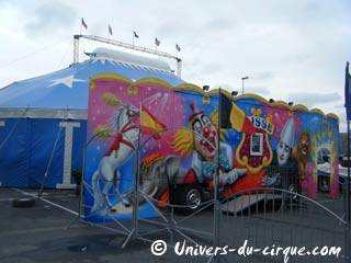 Le cirque Francky en tournée en région parisienne