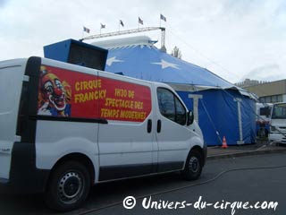 Le cirque Francky en tournée en région parisienne