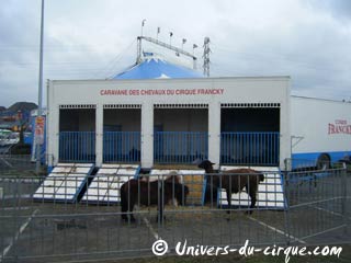 Le cirque Francky en tournée en région parisienne