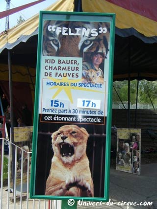 Pas-de-Calais: les fauves de Kid Bauer de retour au parc d'attractions Bagatelle