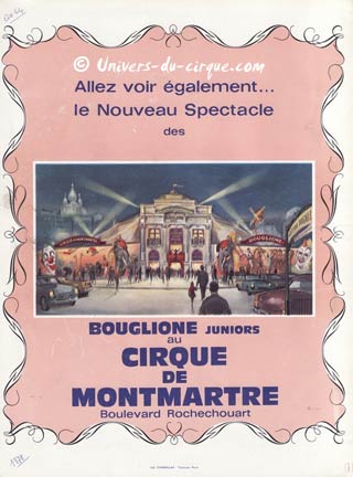 Séquence nostalgie sur l'emplacement du cirque Medrano à Paris