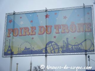 Paris: le cirque Boletti à la Foire du Trône du 03 avril au 30 mai 2010