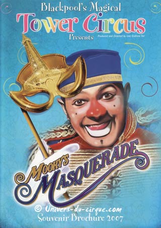 Grande-Bretagne: le clown Mooky, vedette incontournable du Blackpool Tower Circus