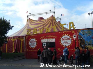 Principaux spectacles de cirque en région parisienne en avril 2010