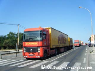 Tournées des principaux cirques français en avril 2010