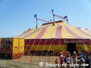 Tournées des principaux cirques français en avril 2010