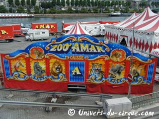 Tournées des principaux cirques français en avril 2010