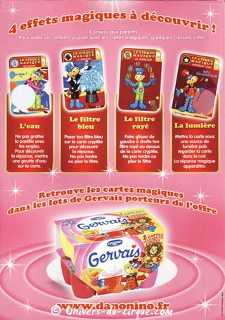 Le cirque magique de Gervais