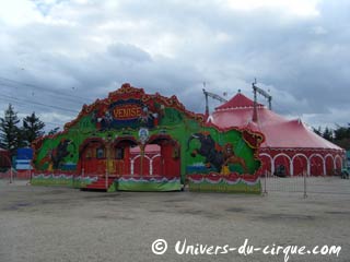 Côte d'Or: le cirque de Venise à Chatillon-sur-Seine pendant le week-end de Pques